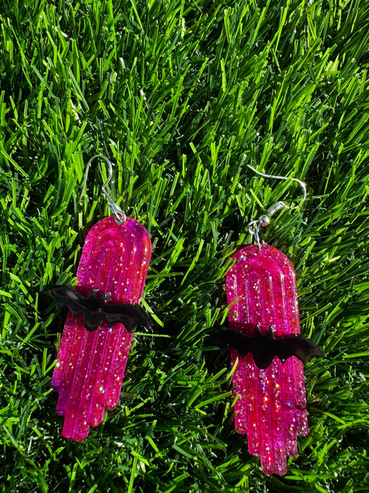 *Bat Signal Earrings - Blackout Diaries "Spooky Thrills" Collection