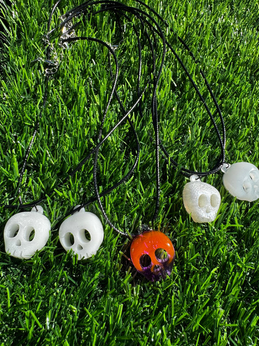 *Bone Goth Necklace - Blackout Diaries "Spooky Thrills" Collection